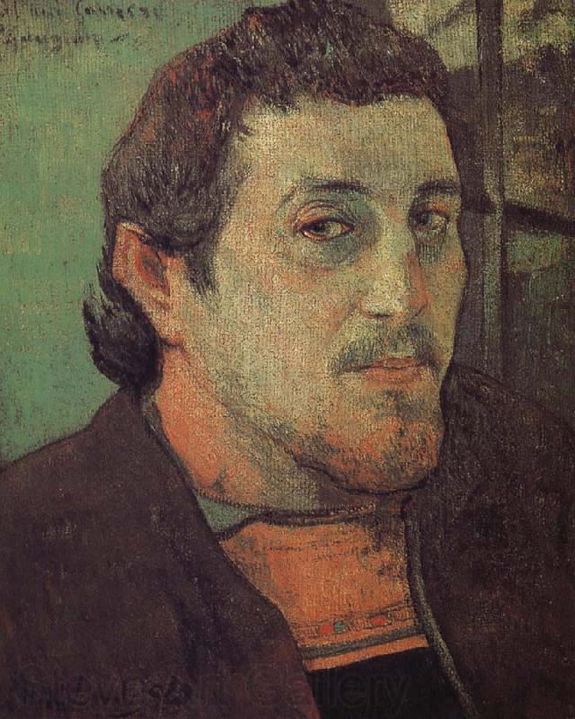 Paul Gauguin Self-portrait Norge oil painting art